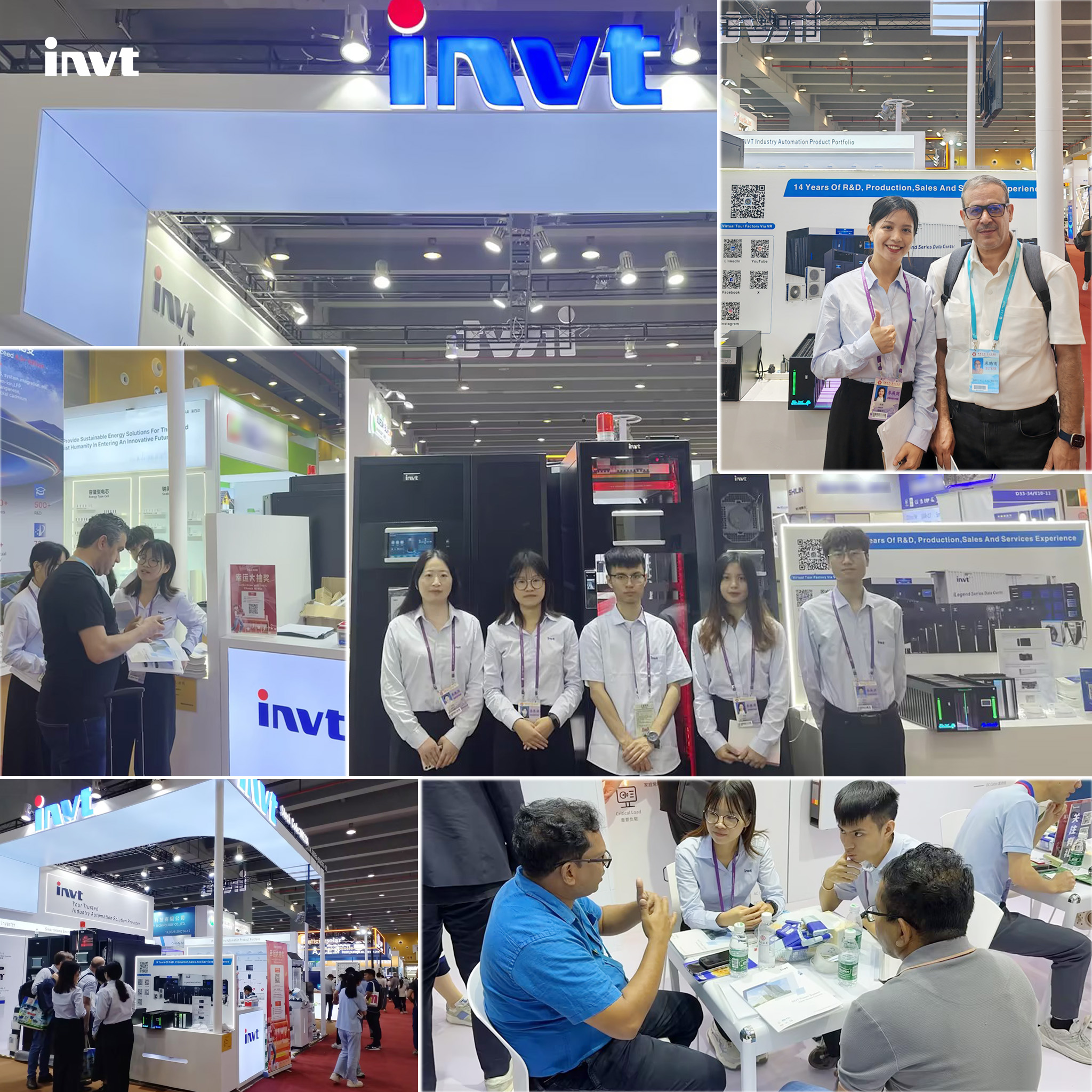 The first day of the Canton Fair 2024 at INVT booth.jpg
