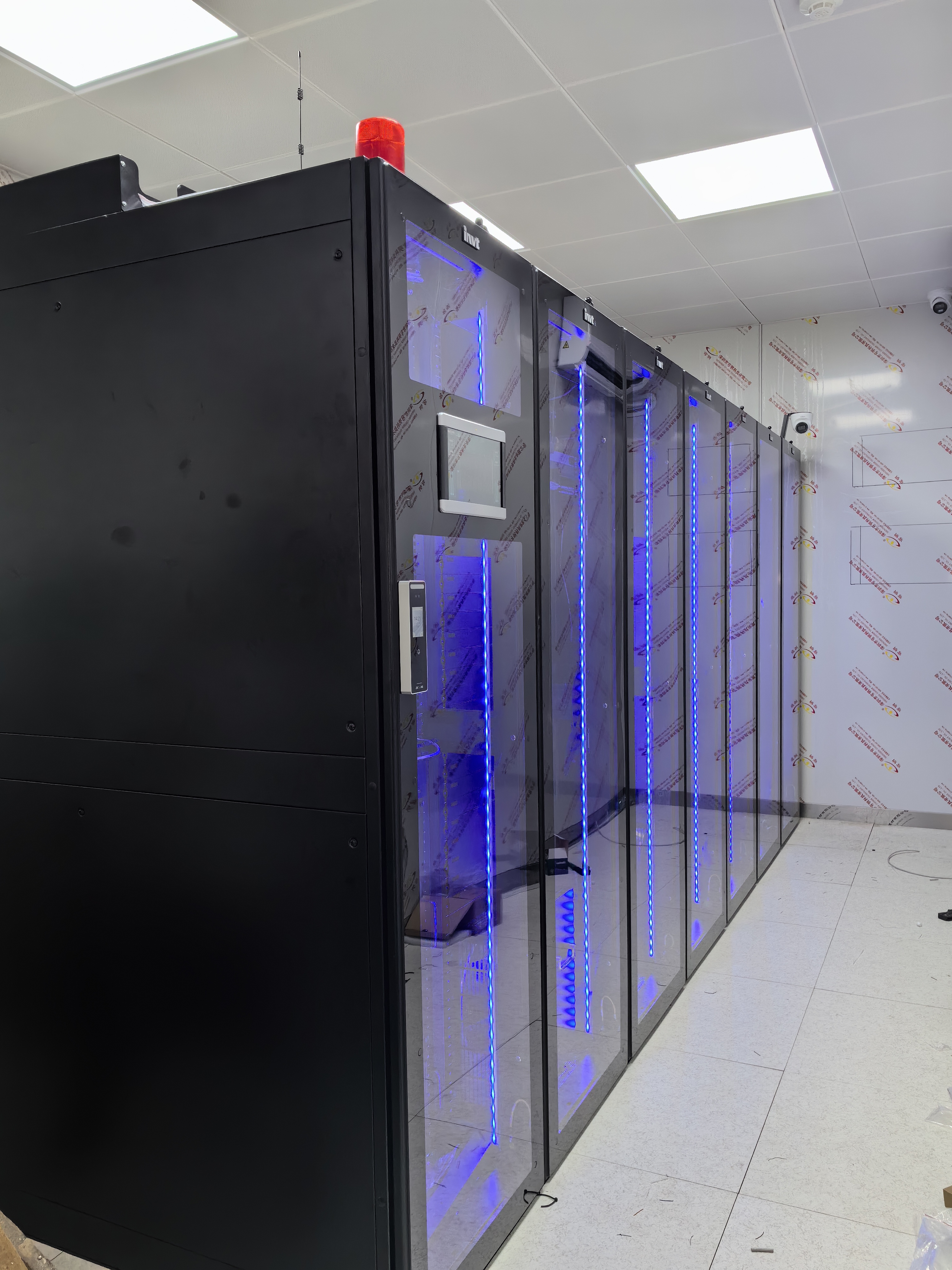 iWit Single Row Data Center Solution used in Jiangxi Disease Prevention Center project